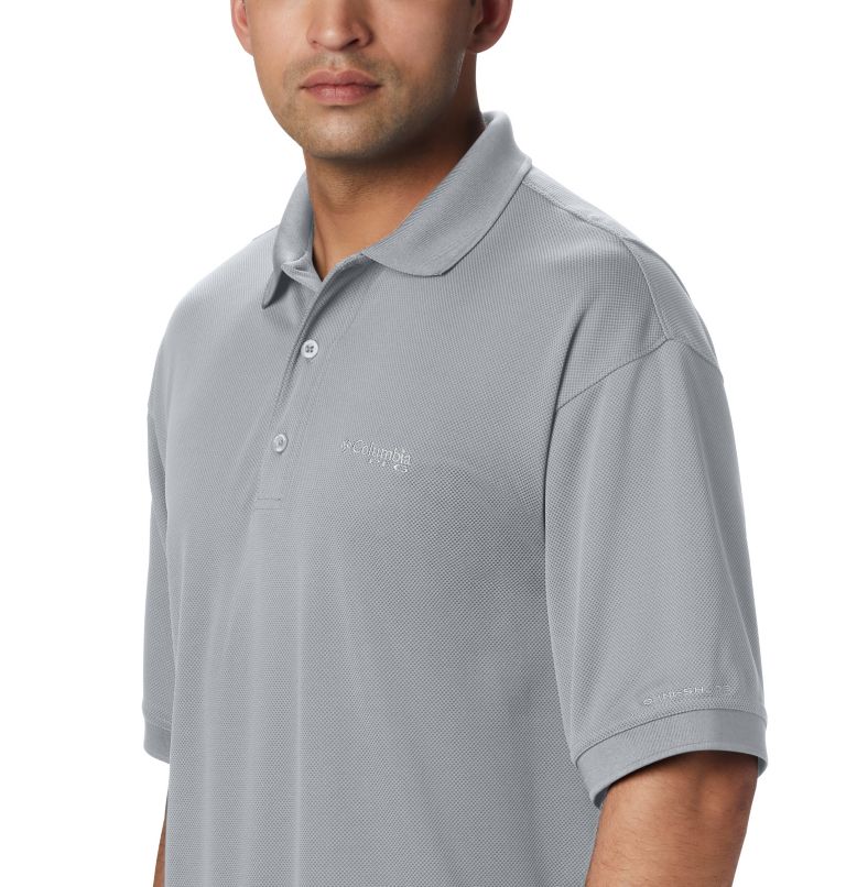 Columbia PFG Perfect Cast Men Polo Shirts | UYTJGF-837