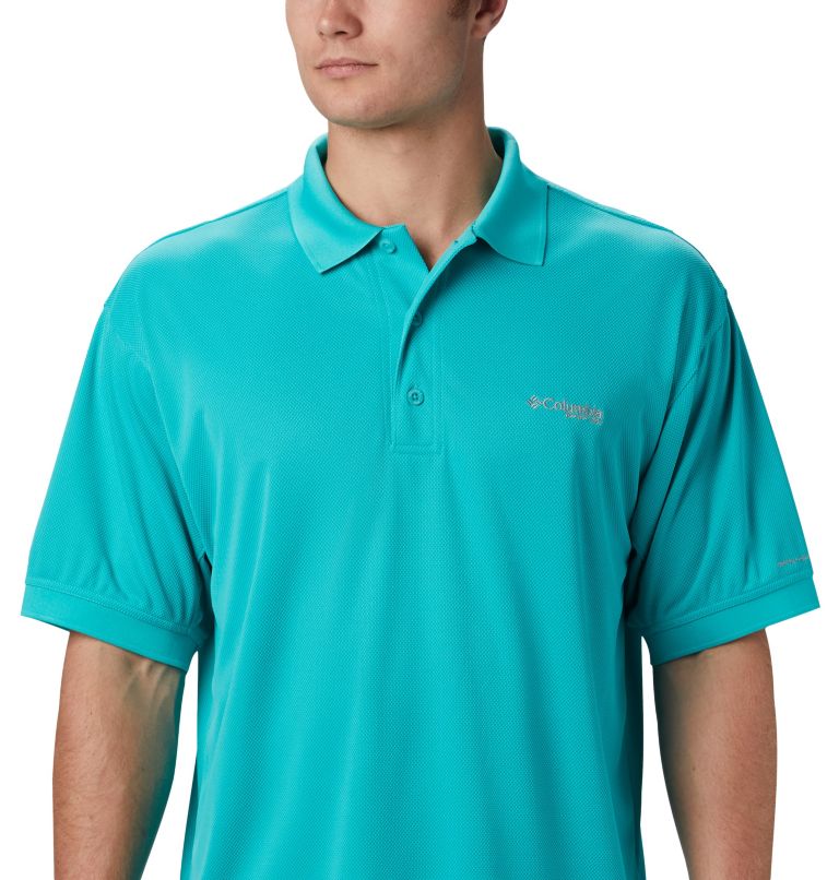 Columbia PFG Perfect Cast Men Polo Shirts | QGUWZH-451