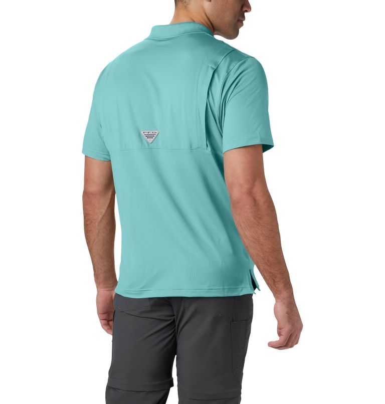 Columbia PFG Skiff Cast Men Polo Shirts | EFSCOJ-258