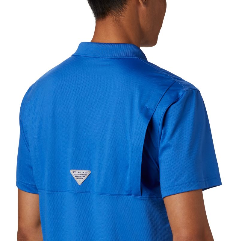 Columbia PFG Skiff Cast Men Polo Shirts | RWSLIY-904