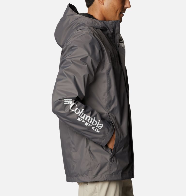 Columbia PFG Storm Men Rain Jackets | HSETVL-160