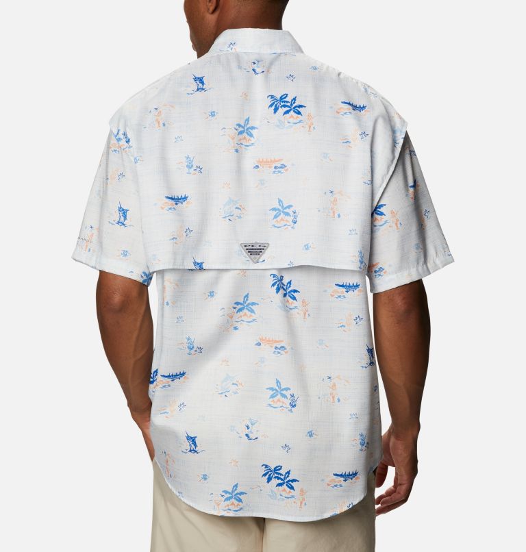 Columbia PFG Super Bahama Men Fishing Shirts | NGKLWB-789