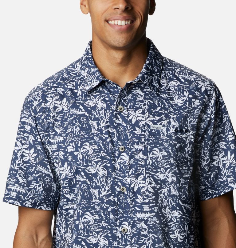 Columbia PFG Super Slack Tide Men Shirts | VEGOIM-512