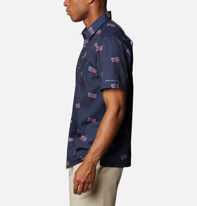 Columbia PFG Super Slack Tide Men Shirts | ZMSXQU-493