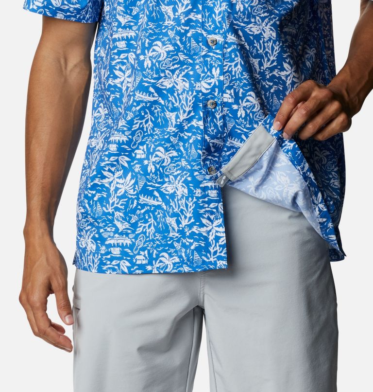 Columbia PFG Super Slack Tide Men Shirts | SVAIUC-378