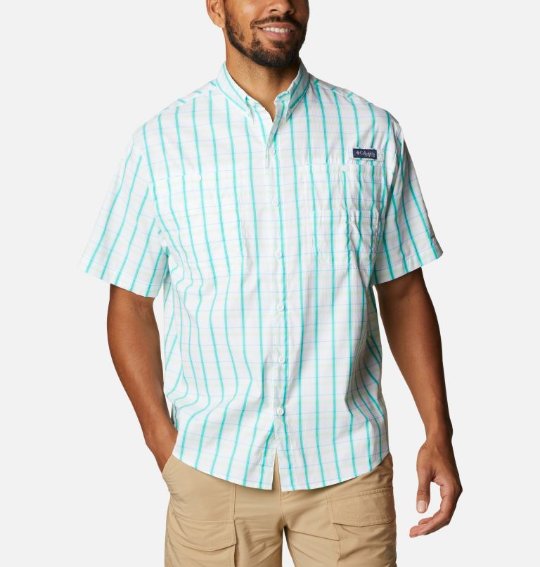 Columbia PFG Super Tamiami Men Shirts | VXYLWT-528