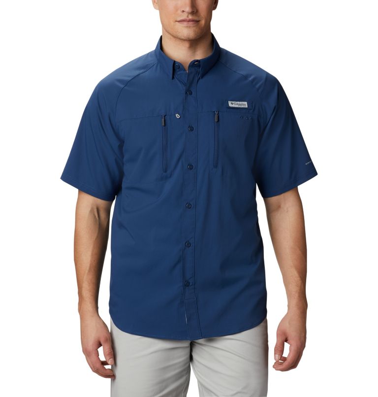 Columbia PFG Terminal Tackle Men Fishing Shirts | MYLPOE-251