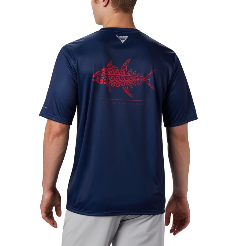 Columbia PFG Terminal Tackle Men T-Shirts | THCARN-384