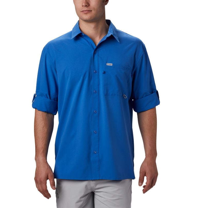 Columbia PFG Zero Rules Men Shirts | RQJKOG-369