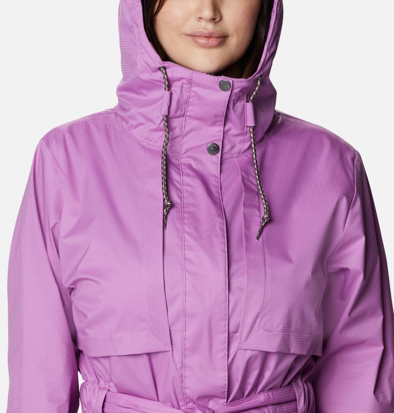 Columbia Pardon My Trench Women Rain Jackets | UXOHBD-394