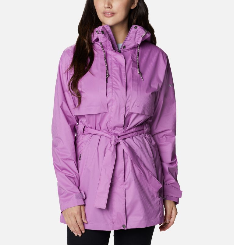 Columbia Pardon My Trench Women Rain Jackets | UXOHBD-394