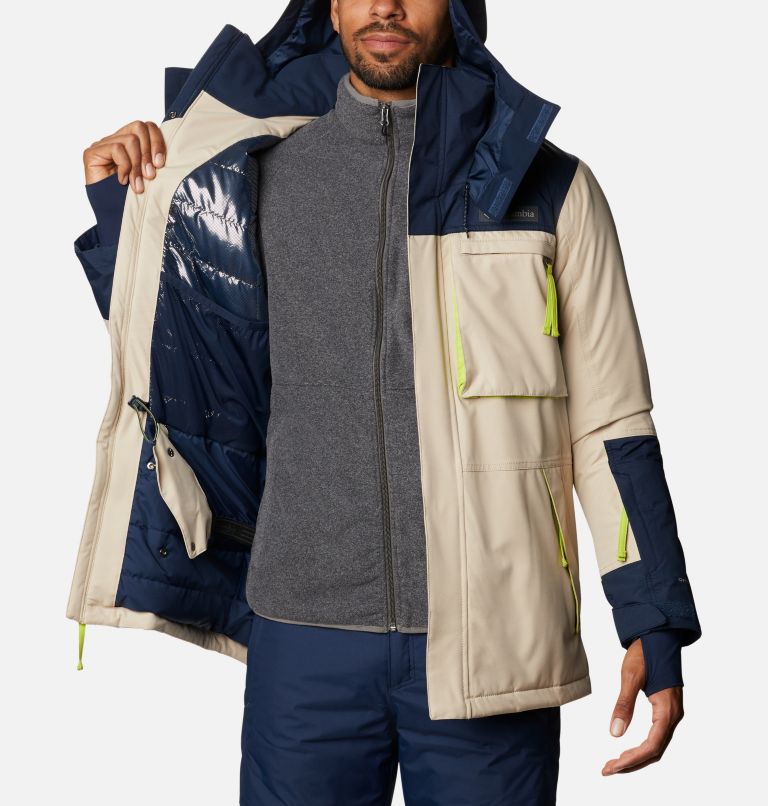 Columbia Park Run Men Ski Jackets | WHJQGM-378