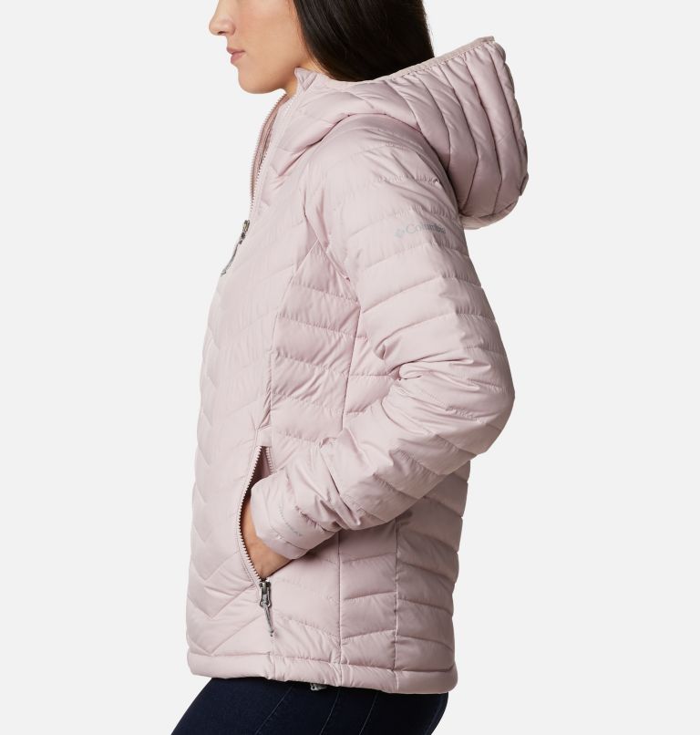 Columbia Powder Lite Women Hooded Jackets | LTPAUW-698