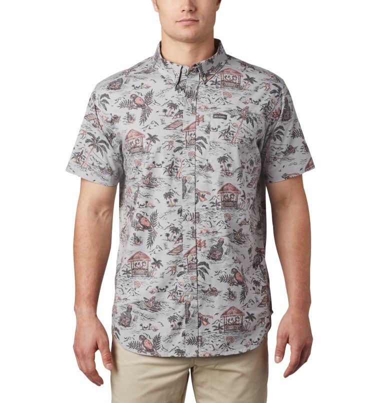 Columbia Rapid Rivers Men Shirts | PFCODU-136