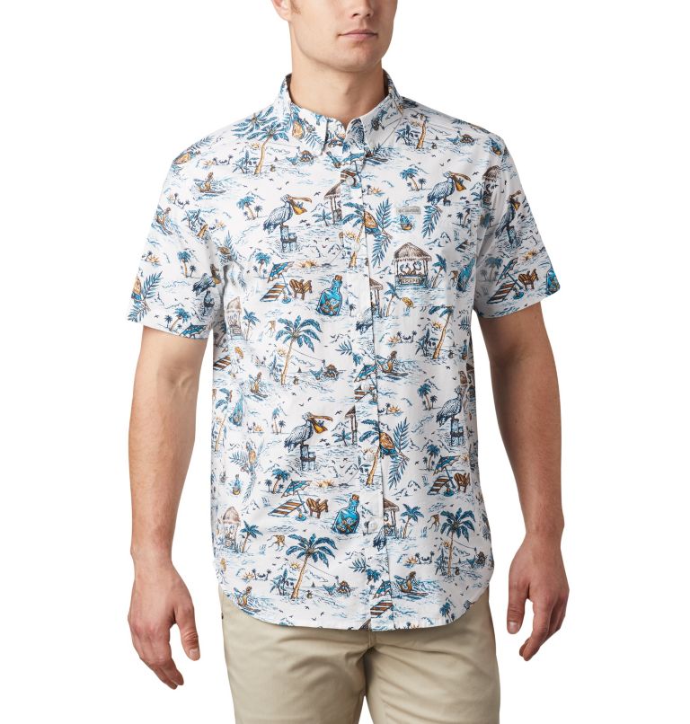 Columbia Rapid Rivers Men Shirts | XGSDOA-570