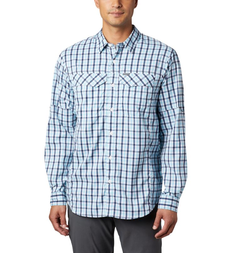 Columbia Silver Ridge Lite Plaid Men Shirts | CYQMSK-078