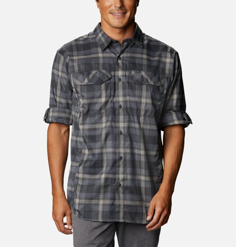 Columbia Silver Ridge Lite Plaid Men Shirts | XLMPET-847