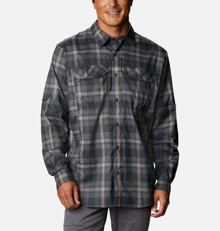 Columbia Silver Ridge Lite Plaid Men Shirts | XLMPET-847