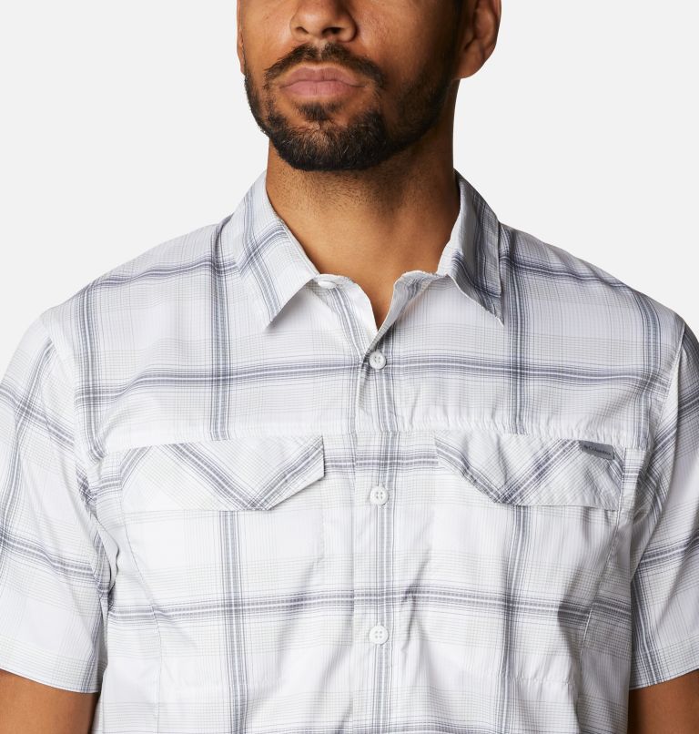 Columbia Silver Ridge Lite Plaid Men Shirts | RYFWDQ-948