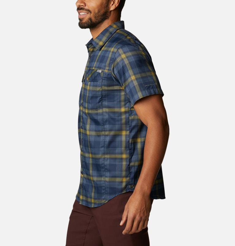 Columbia Silver Ridge Lite Plaid Men Shirts | HKUEGX-156