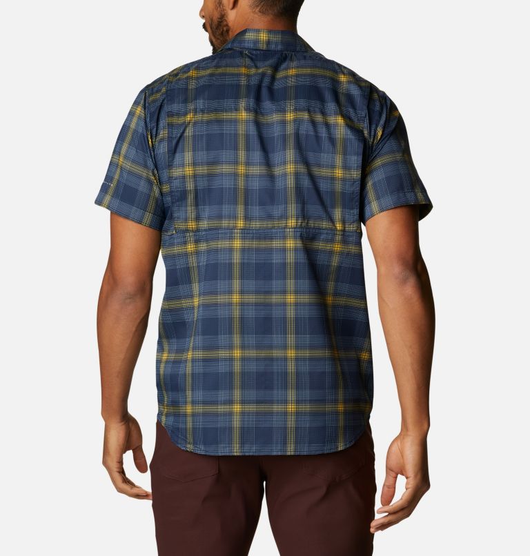 Columbia Silver Ridge Lite Plaid Men Shirts | HKUEGX-156