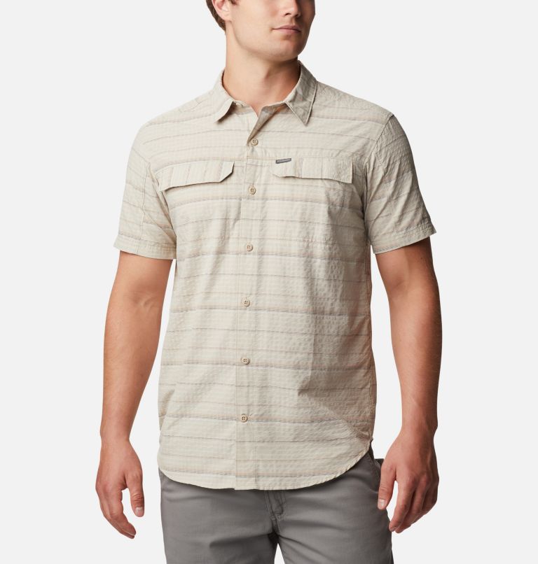 Columbia Silver Ridge Men Shirts | PBOJFQ-931