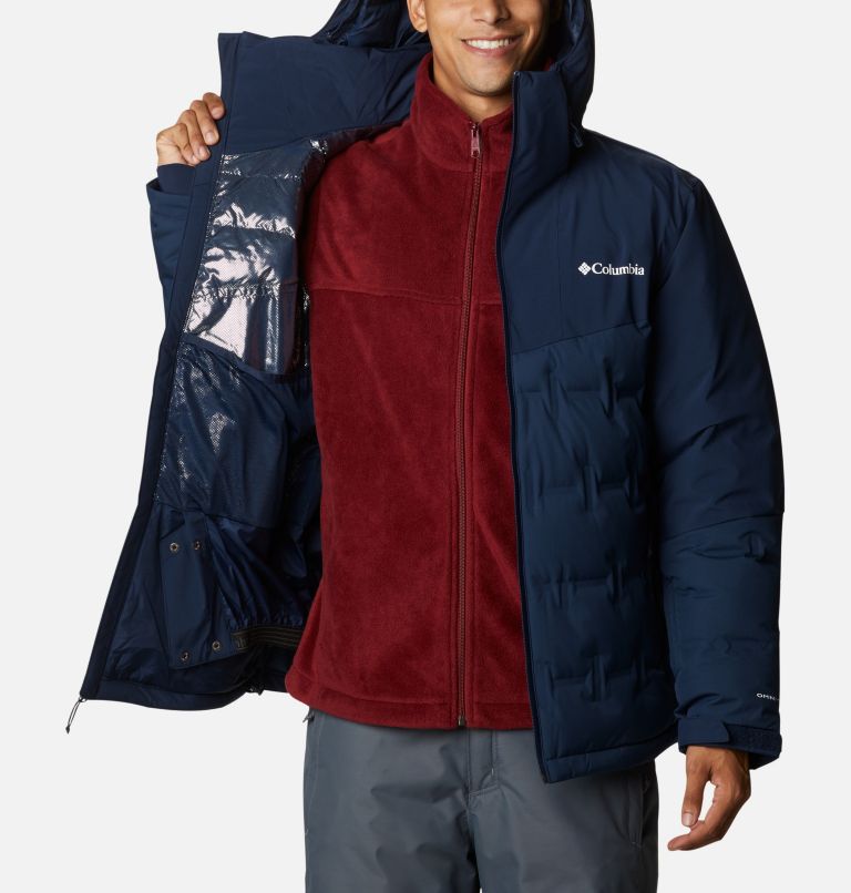 Columbia Wild Card Men Ski Jackets | QLUNWG-843