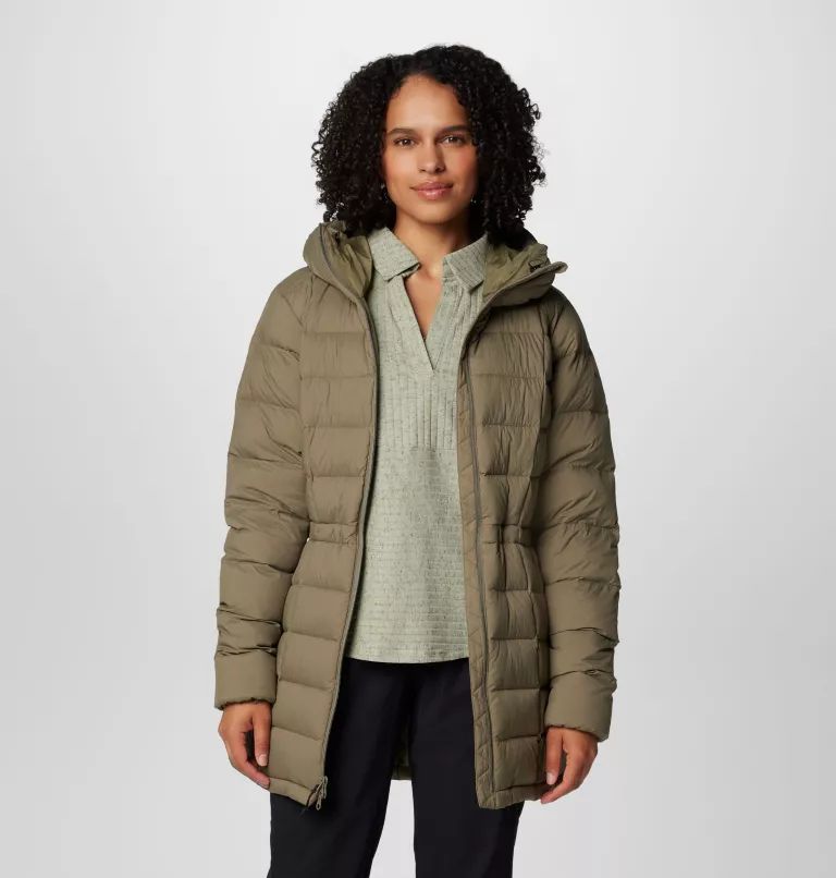 Green Columbia Ardenwood™ Mid Women Down Jackets | BFOLAT-850