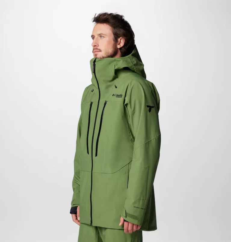 Green Columbia Platinum Peak™ II 3L Shell Men Jackets | BEJIQY-912