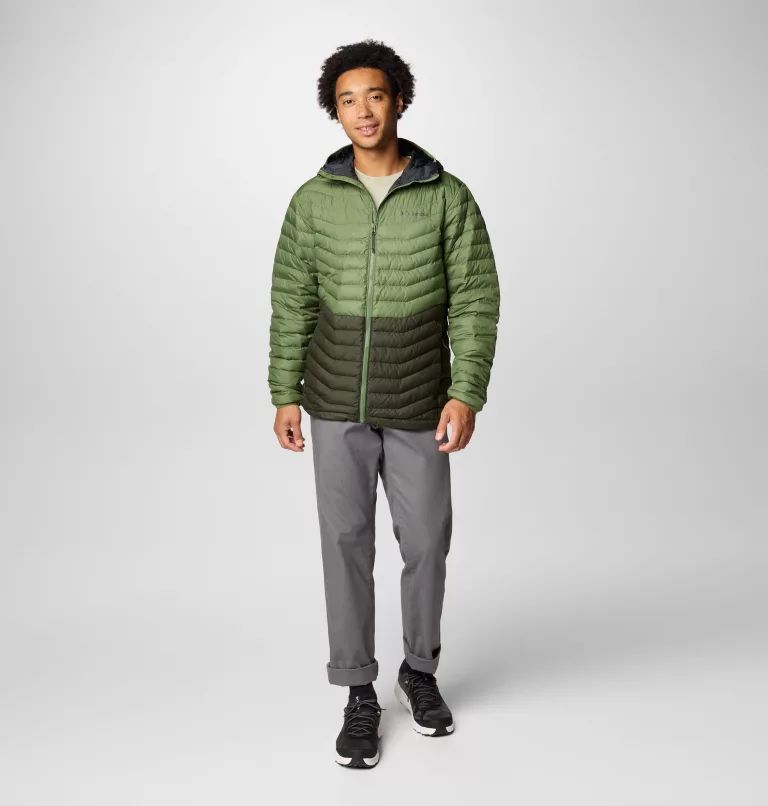 Green Columbia Westridge™ Down Men Hooded Jackets | EZBYKF-389