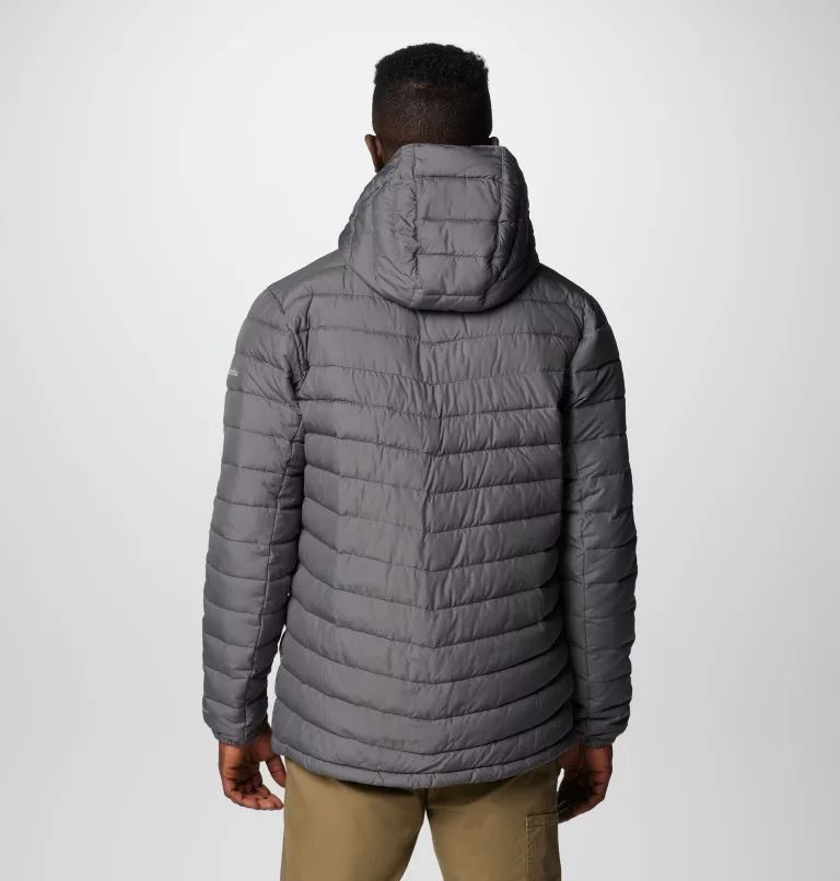 Grey Columbia Slope Edge™ II Men Hooded Jackets | OYKCGW-685