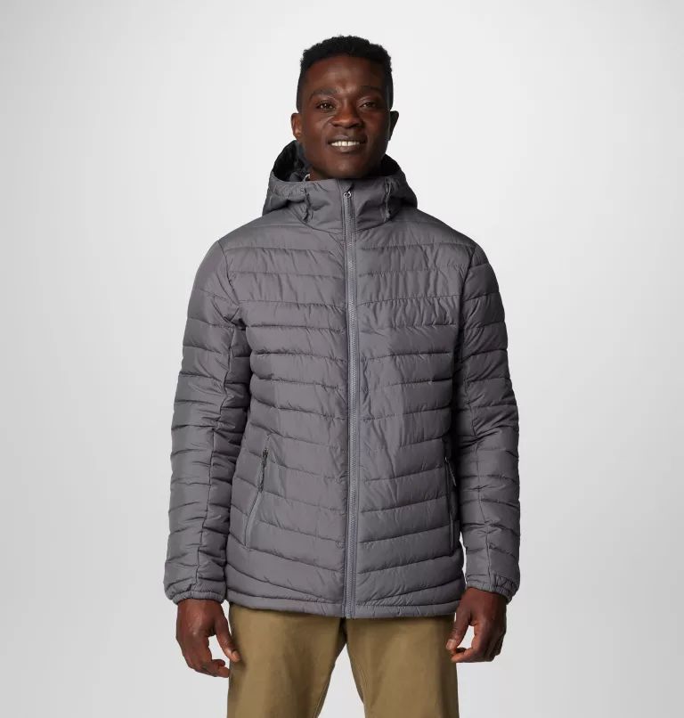 Grey Columbia Slope Edge™ II Men Hooded Jackets | OYKCGW-685