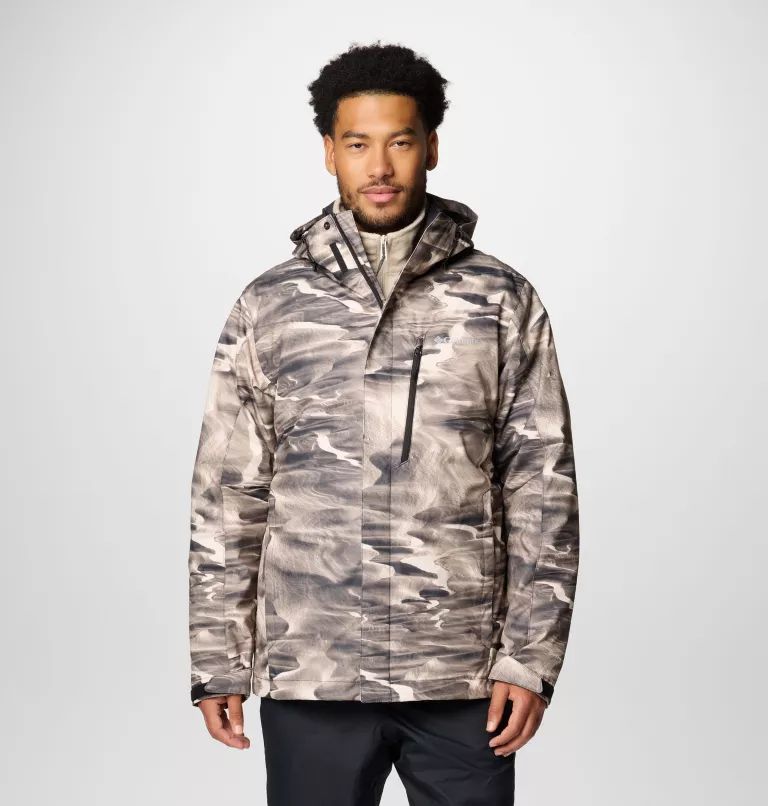 Grey Columbia Whirlibird V™ Printed Interchange Men Jackets | NKDZXP-083