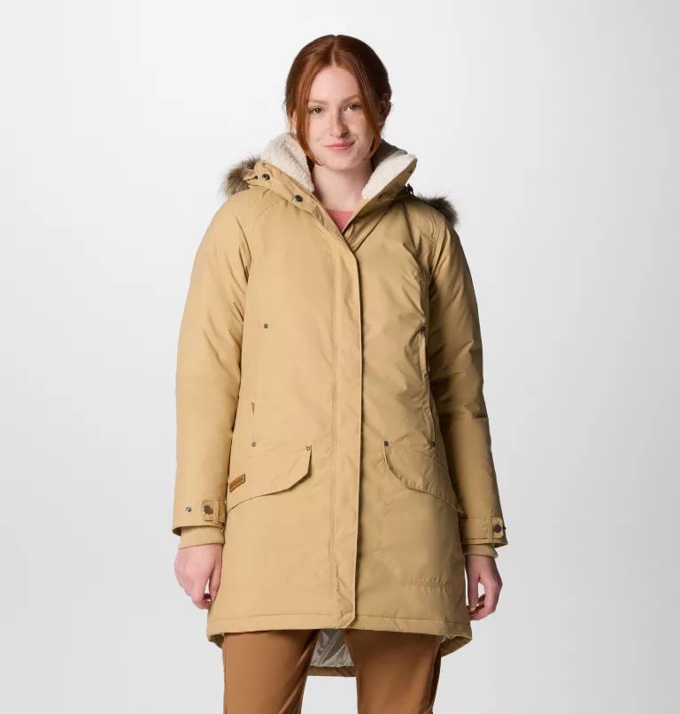 Khaki Columbia Icelandite™ TurboDown™ II Women Jackets | ZRNAGD-320