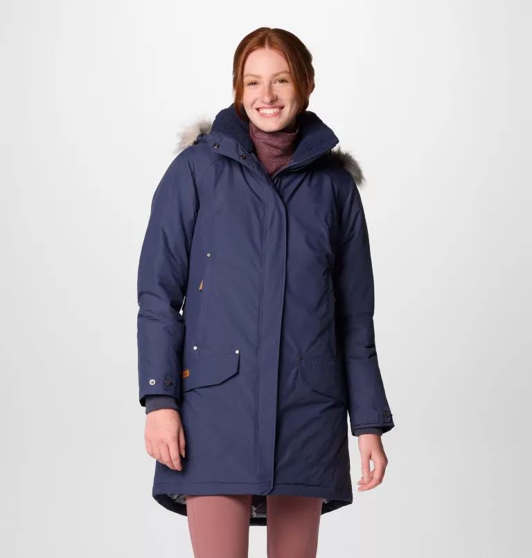 Navy Columbia Icelandite™ TurboDown™ II Women Jackets | HLTMBO-163