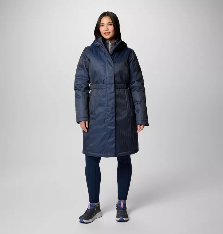 Navy Columbia Juniper Ridge™ II Women Down Jackets | JHYFEL-914