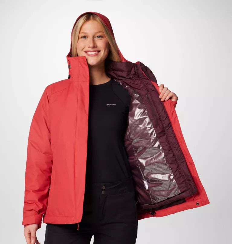 Red Columbia Whirlibird™ V Interchang Women Down Jackets | UIHCXG-153