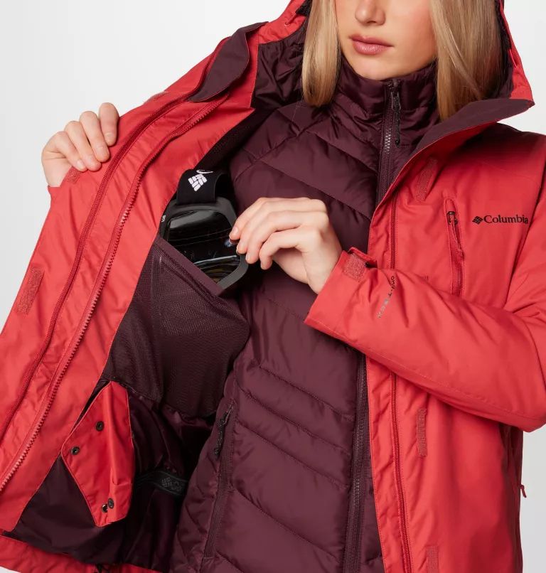 Red Columbia Whirlibird™ V Interchang Women Down Jackets | UIHCXG-153